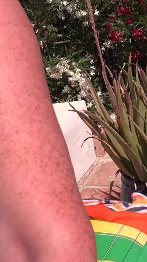 Meeting Hot Mature MILF Maggie Moon at the Hotel Pool   Clip 1