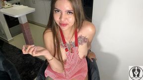 a good tip deserves good service waitress apron fetish