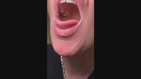 Vore mouth work giantess and her tiny