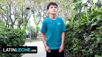 Cesar Rose Barebacks Skinny Leonel Roussel First Time in Public POV