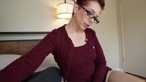 sexy redhead gilf tutor ruby lynne distracts you from studies