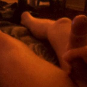 Two Evening Solo Sessions Of A Horny Straight Uncut Cock With Tasty Cum