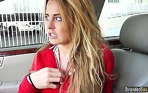 Corinna blake masturbates n sucks in car