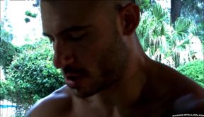 Antony Squellary Is Under the Porch When Pedro Andreas Walks Upfrom the Garden