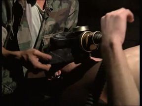 Cazzo - military tied and fisted