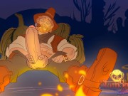 The Soggy Bottom Boys in "Around the Campfire"