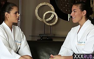 Big ass virgin MILF fucked by horny lesbian and she lost her virginity