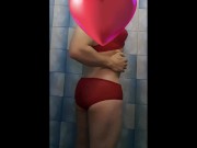 Sissy Marina in the shower