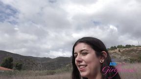 Sweet and innocent Lily Winters on vacation and wanted your cock so badly (Carsex)