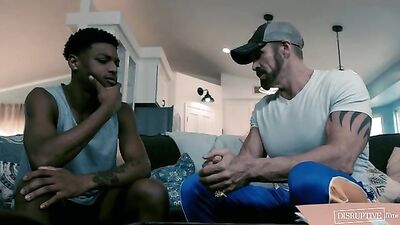 Bareback Coachs Confession: An Athletic Interracial Anal Sex Scene