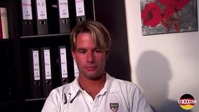 Old German MILF Pleasing a Young Neighbor