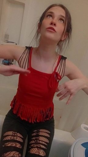 Eating Melted Ice Cream