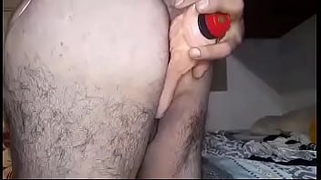 Probando vibrador nuevo