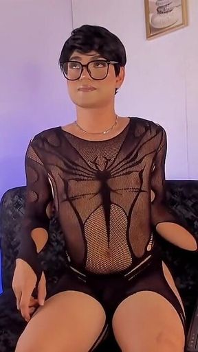 Femboy Ken Submissive Slut Dances Asking for Cock