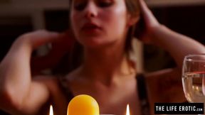 ”Clara D's bushy snatch demands a lot of stimulation”