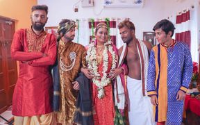 Desi queen BBW Sucharita Full foursome hardcore erotic Night Group sex gangbang Full Movie ( Hindi Audio )