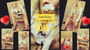 Smoking stepmom fucks you MOV