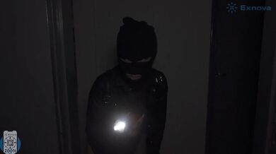 A hungry argentina thief with a huge ass takes a big cock in her mouth and ass in my home