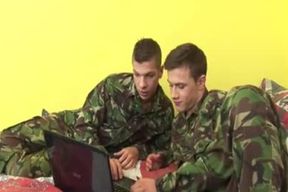 Soldiers fuck In The homo Army