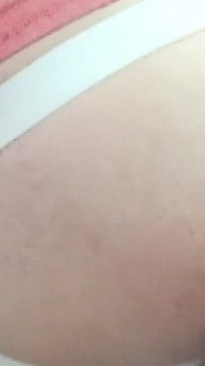 My Delicious Ass Eagerly Devours Her Big Toy.