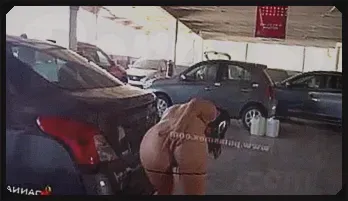 Danna Hot MILF Nude Public Car Dealership Adventure