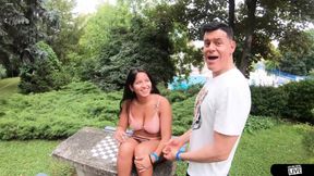 Dirty Old Man&#039;s Rimming Threesome W Cheerleaders From Beaver University Serina Gomez &amp; Katarina Rina- - Immoral Live 4k