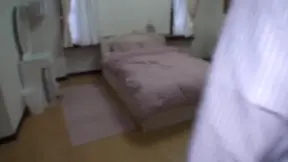 Hot milf Japanese AV Model gives amateur blowjob