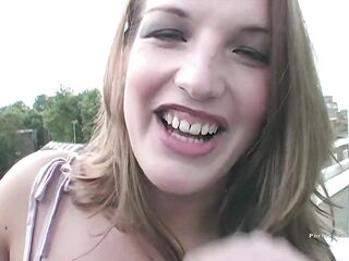 Sink your large ebony shlong unfathomable into Katalin's constricted butt in this POV scene