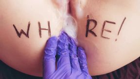 ASMR WHORE Wet Dripping Pussy Fingering Orgasm