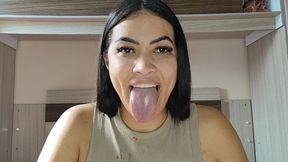 ASIAN GODDESS GIANT TONGUE EXHIBITION PART 3 BY KIARA NISSEI FULL HD