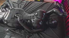 My Most Perverse Way to Orgasm: Breath Control and Total Rubber Isolation!