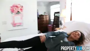 Busty realtor Gabbie Carter seduces divorced homeowner