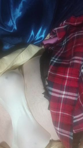 Panties boy playing