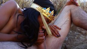 Sexy slave fucked hard by arabian master