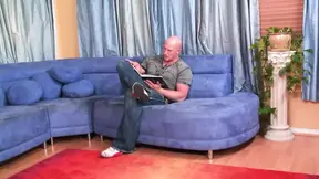 Fresh girl Ally Ann is horny and gets her pussy penetrated