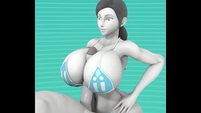 Wii Fit Trainer Paizuri