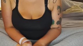 Don't touch that cock. If you do I'm locking that cock up!