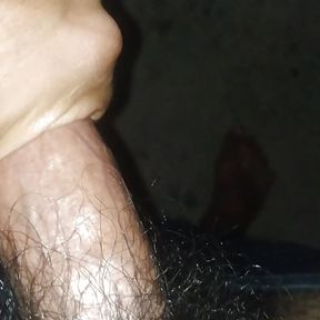 Masturbating Straight Huge Hairy Arabian Dick