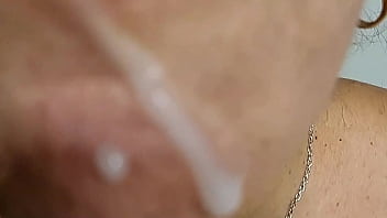 HUSBAND FILMS WIFE - JERKING AND LOUD REAL AMATEUR FACIAL KARINA AND LUCAS - MASSIVE CUMSHOT IN MY WIFE&acute_S MOUTH A LOT OF CUM IN MOUTH REAL AMATEUR