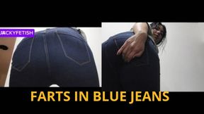 farts in blue jeans