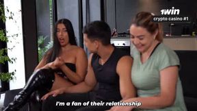 Angel Cruz, the greatest Colombian mummy sucks my hottest friend's hubby's thick knob in missionary, doggystyle, and poon suck position!