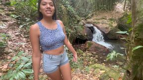 I Go On A Hike To The Woods With My Shy Stepsister And We End Up Fucking Hard Until I Cum In Her Ass