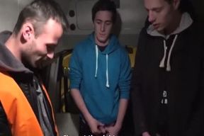 unprotected Foursome At The Parking Lot