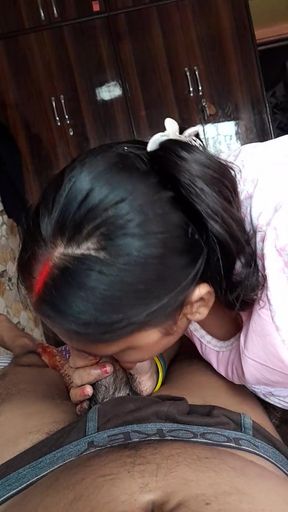 Sloppy Blowjob From My Wife