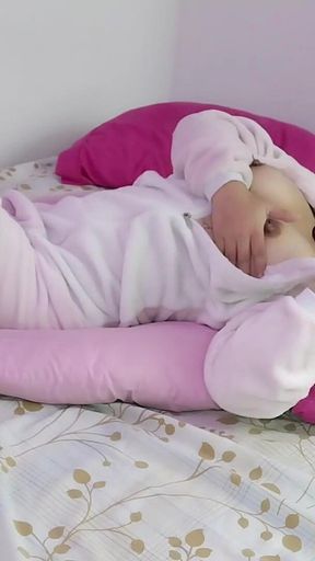 Naked Sex Pajamas Petite Dildo Hard Masturbation