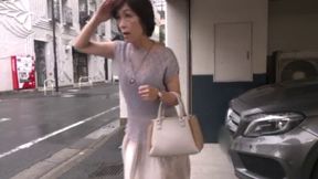 Mature Woman's Train Encounter: Fifty-Year-Old Mother Miyako Explored