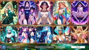 Battle Babes Hentai Game Slideshow - 10 Hot Fantasy Girls ft Elara'Seraphina Morrigan!