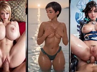 Sexy Ai Porn Compilation - Hot Ai insatiable vixen reaches shattering orgasm in vivid Generated cg sex adventure. CG Generated Porn with sexy AI Angels