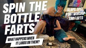 Spin the Bottle Farts - Spit, Slaps, Foot Worship & Fun
