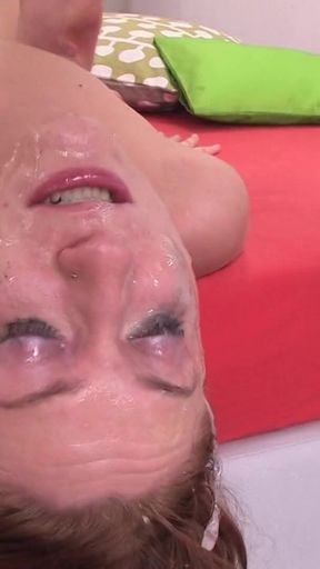 Kristine loves her first Deepthroat Fuck Domination